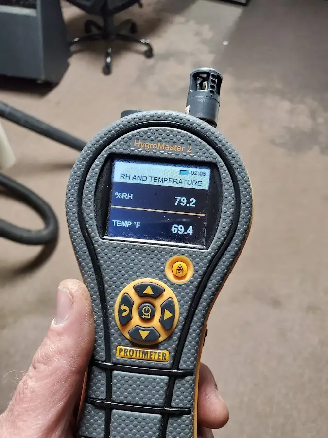 Moisture meter humidity assessment for Mold Remediation & Removal in Stuart